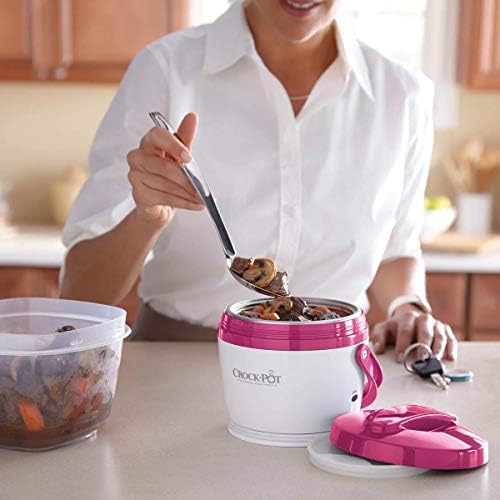 Crock-Pot Lunch Crock Portable Food Warmer 20oz – Pink iz3