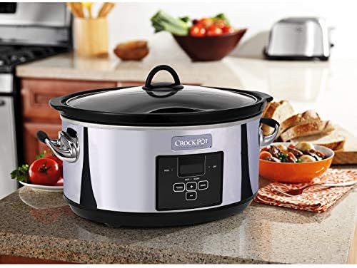 Crock-Pot 7 Quart Programmable Slow Cooker – Polished Platinum im2