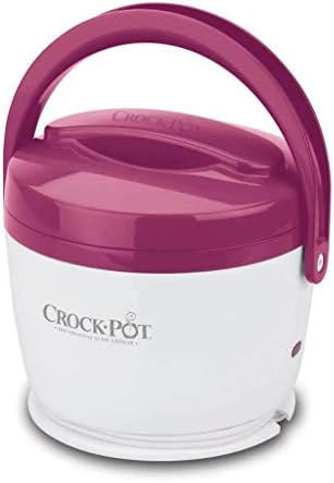 Crock-Pot Lunch Crock Portable Food Warmer 20oz – Pink iz3