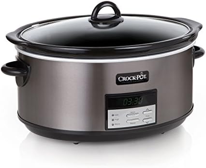 Crock-Pot 8 Quart Programmable Slow Cooker with Auto Warm p0b
