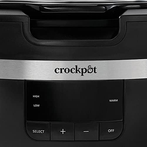 Crock-Pot Thermoshield 6 Quart Slow Cooker with Carry Handles htf