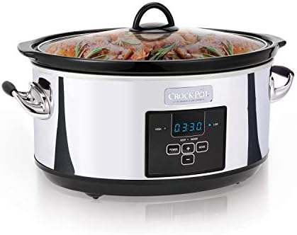 Crock-Pot 7 Quart Programmable Slow Cooker – Polished Platinum im2