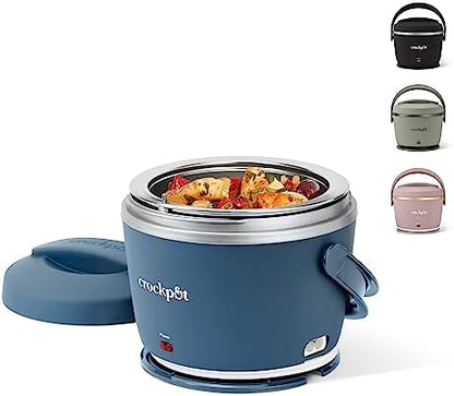 Crock-Pot Electric Lunch Box Food Warmer 20oz – Faded Blue ocx
