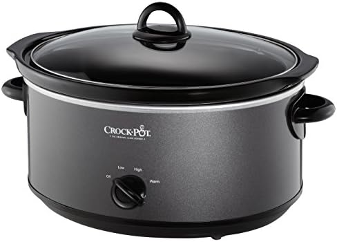 Crock-Pot 7 Quart Slow Cooker – Charcoal o75