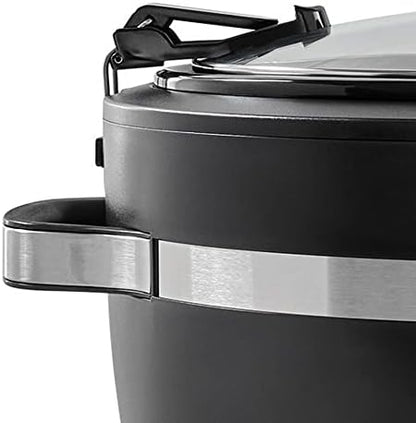 Crock-Pot Thermoshield 6 Quart Slow Cooker with Carry Handles htf