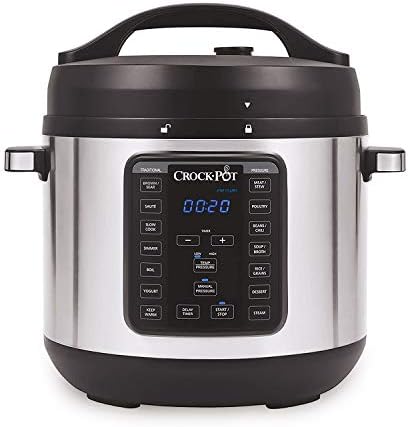 Crock-Pot 8 Quart Express Crock Multi-Use Pressure Cooker 18a