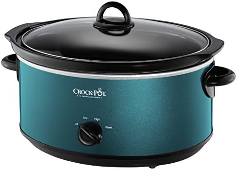 Crock-Pot 7 Quart Manual Slow Cooker – Turquoise 1zh