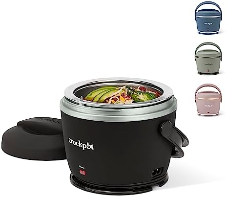 Crock-Pot Electric Lunch Box Food Warmer 20oz – Black qww