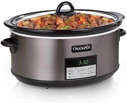 Crock-Pot 8 Quart Programmable Slow Cooker with Auto Warm p0b