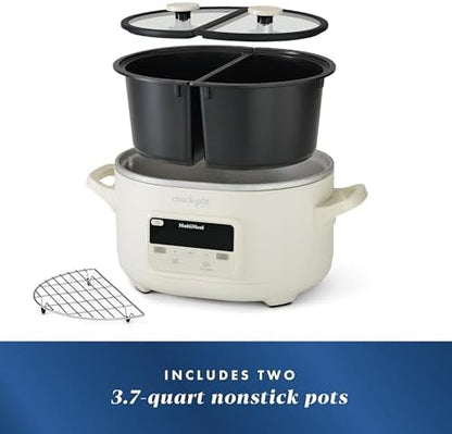 Crock-Pot MultiMeal Multicooker with Programmable Slow Cooker m8f