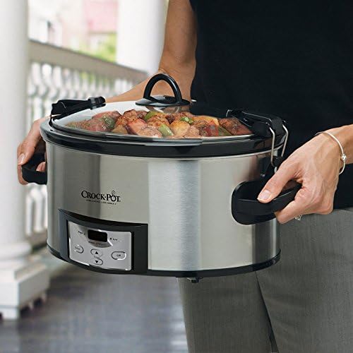 Crock-Pot Cook & Carry 6 Quart Programmable Slow Cooker e6k