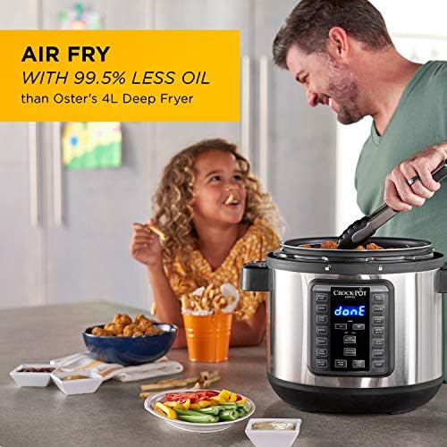 Crock-Pot Express Crisp 8 Quart 10-in-1 Pressure Cooker cyn