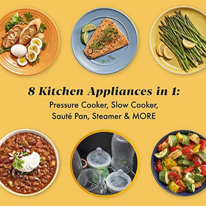 Crock-Pot 8 Quart Express Crock Multi-Use Pressure Cooker 18a