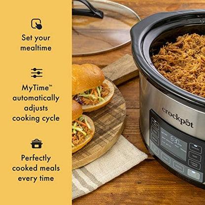 Crock-Pot MyTime 6 Quart Programmable Slow Cooker fb2