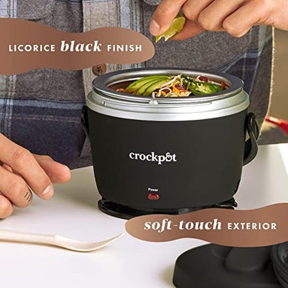 Crock-Pot Electric Lunch Box Food Warmer 20oz – Black qww