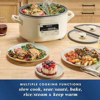 Crock-Pot MultiMeal Multicooker with Programmable Slow Cooker m8f