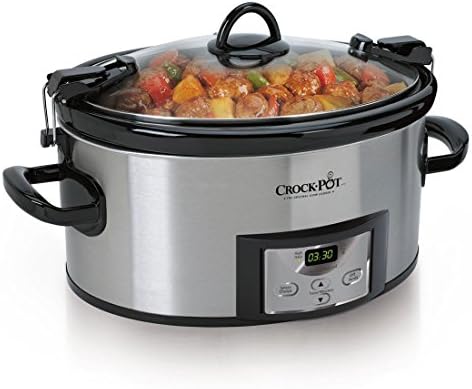 Crock-Pot Cook & Carry 6 Quart Programmable Slow Cooker e6k