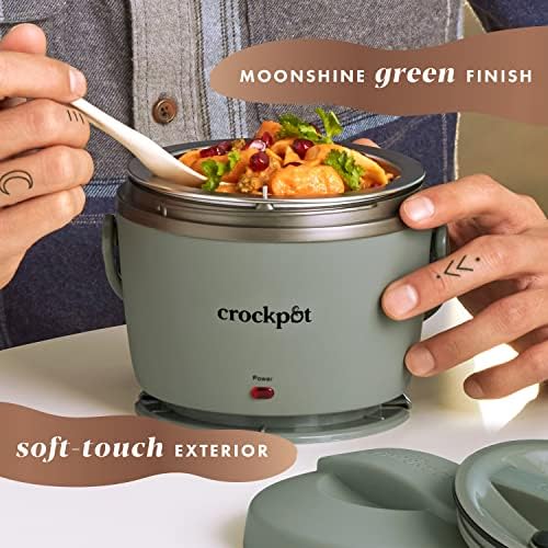 Crock-Pot Portable Electric Lunch Box Food Warmer – Green lpt