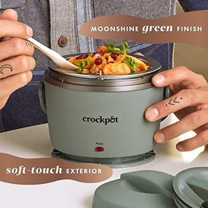 Crock-Pot Portable Electric Lunch Box Food Warmer – Green lpt