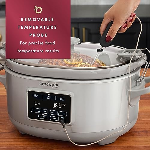Crock-Pot 7 Quart Programmable Cook & Carry Slow Cooker zfz