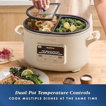 Crock-Pot MultiMeal Multicooker with Programmable Slow Cooker m8f
