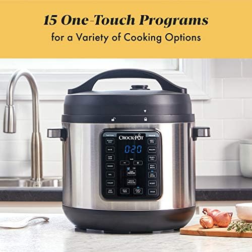 Crock-Pot 8 Quart Express Crock Multi-Use Pressure Cooker 18a