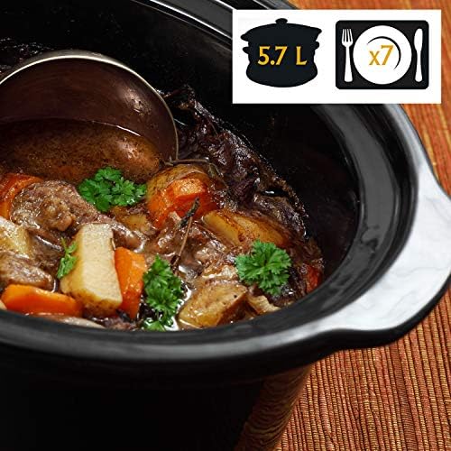 Crock-Pot Cook & Carry 6 Quart Portable Slow Cooker teb