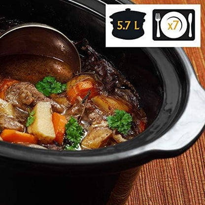 Crock-Pot Cook & Carry 6 Quart Portable Slow Cooker teb