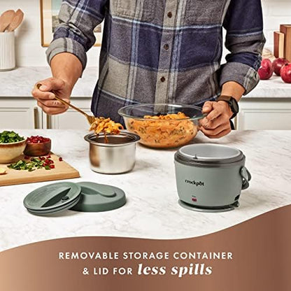 Crock-Pot Portable Electric Lunch Box Food Warmer – Green lpt
