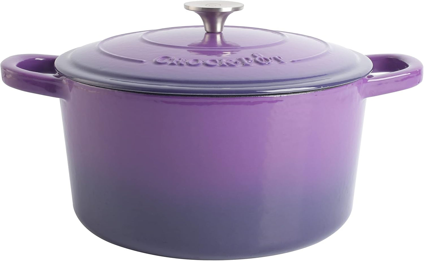 Crock-Pot 3 Quart Enameled Cast Iron Dutch Oven – Aqua y8w