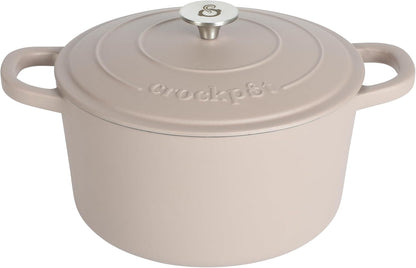 Crock-Pot 3 Quart Enameled Cast Iron Dutch Oven – Aqua y8w