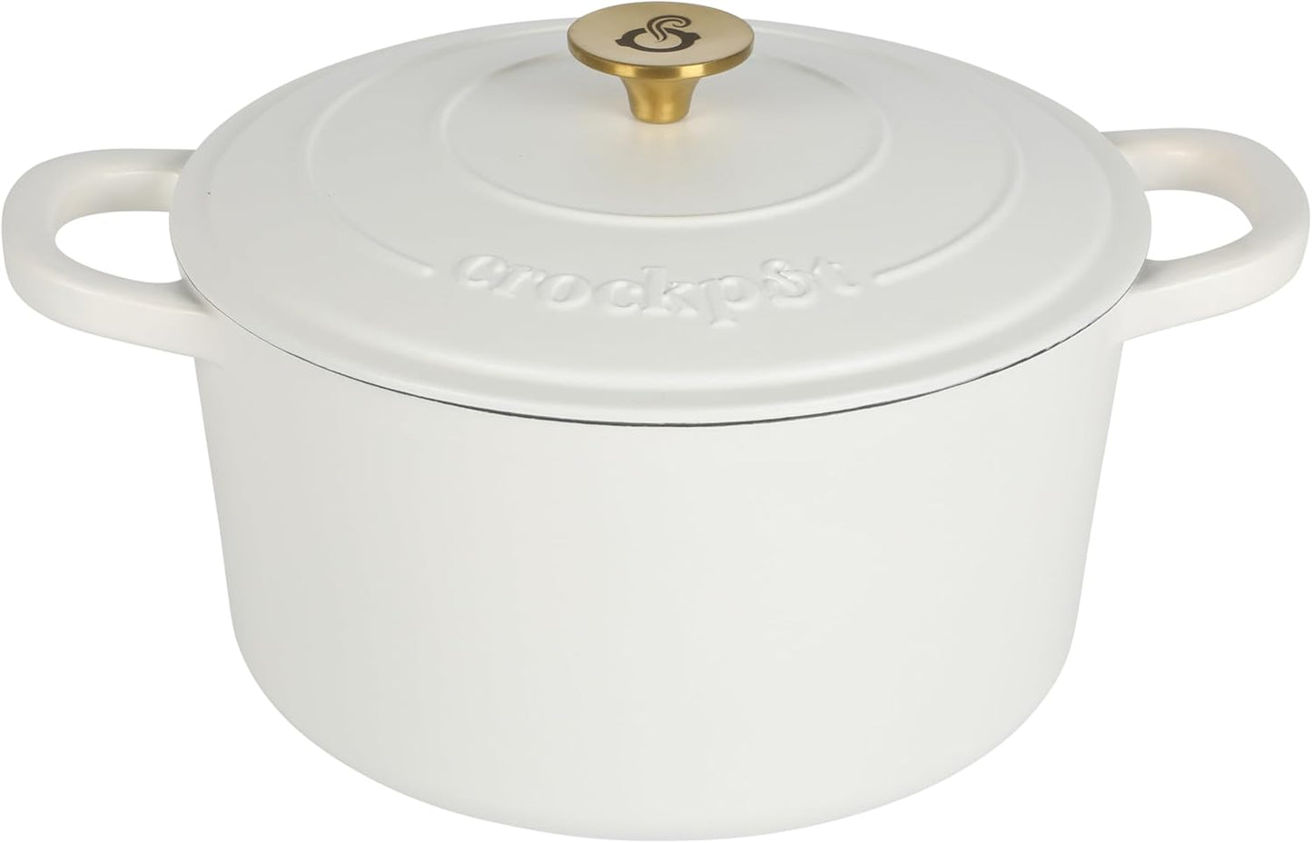 Crock-Pot 3 Quart Enameled Cast Iron Dutch Oven – Aqua y8w