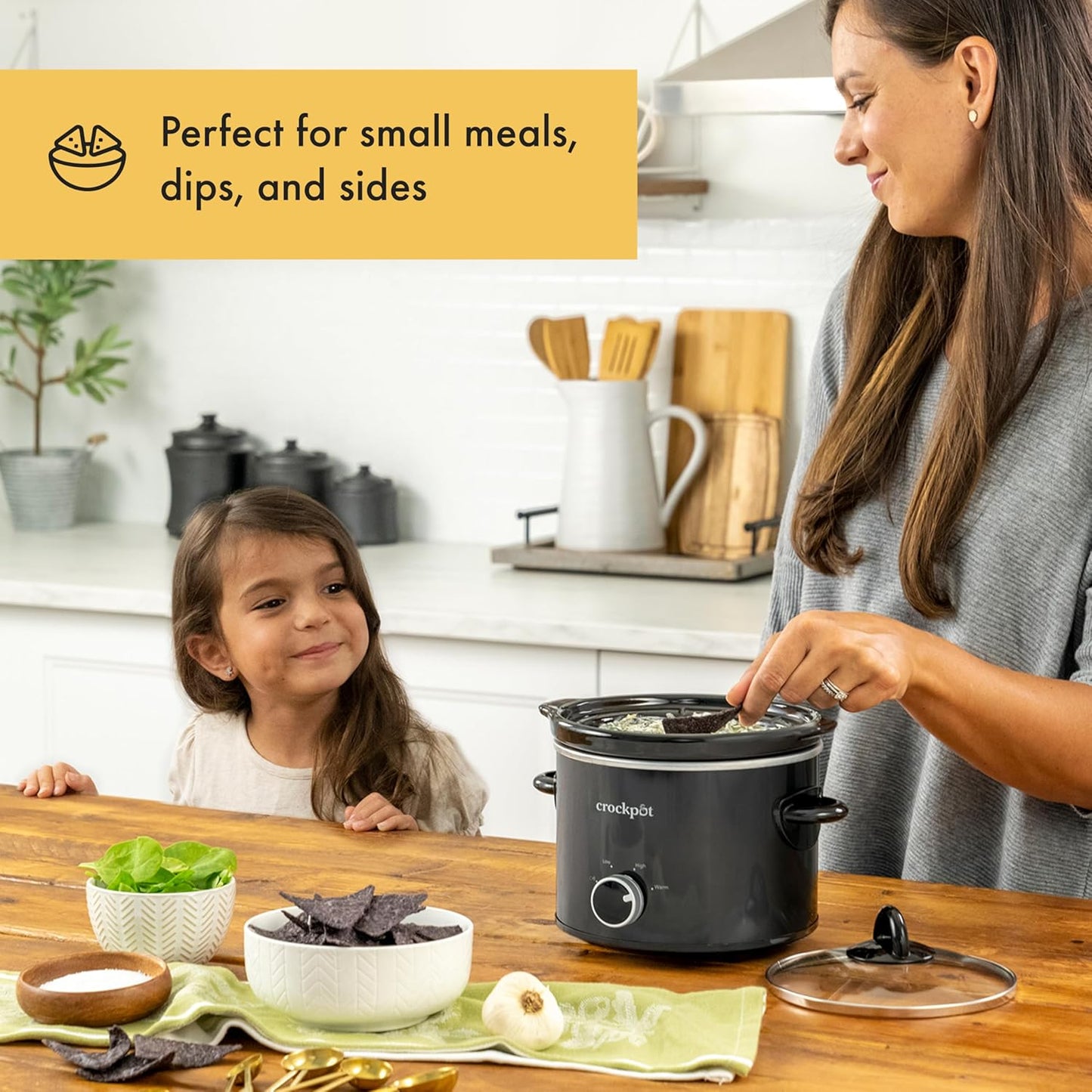 Crock-Pot 2 Quart Mini Slow Cooker – Classic Compact Cooker ltw
