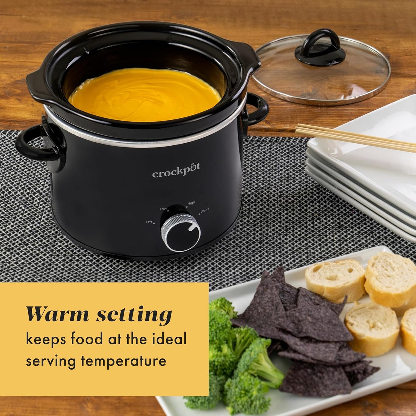 Crock-Pot 2 Quart Mini Slow Cooker – Classic Compact Cooker ltw